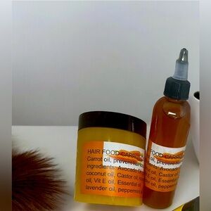 CARROT OIL, AND HAIR POMADE, CARROT HAIR BUTTER.